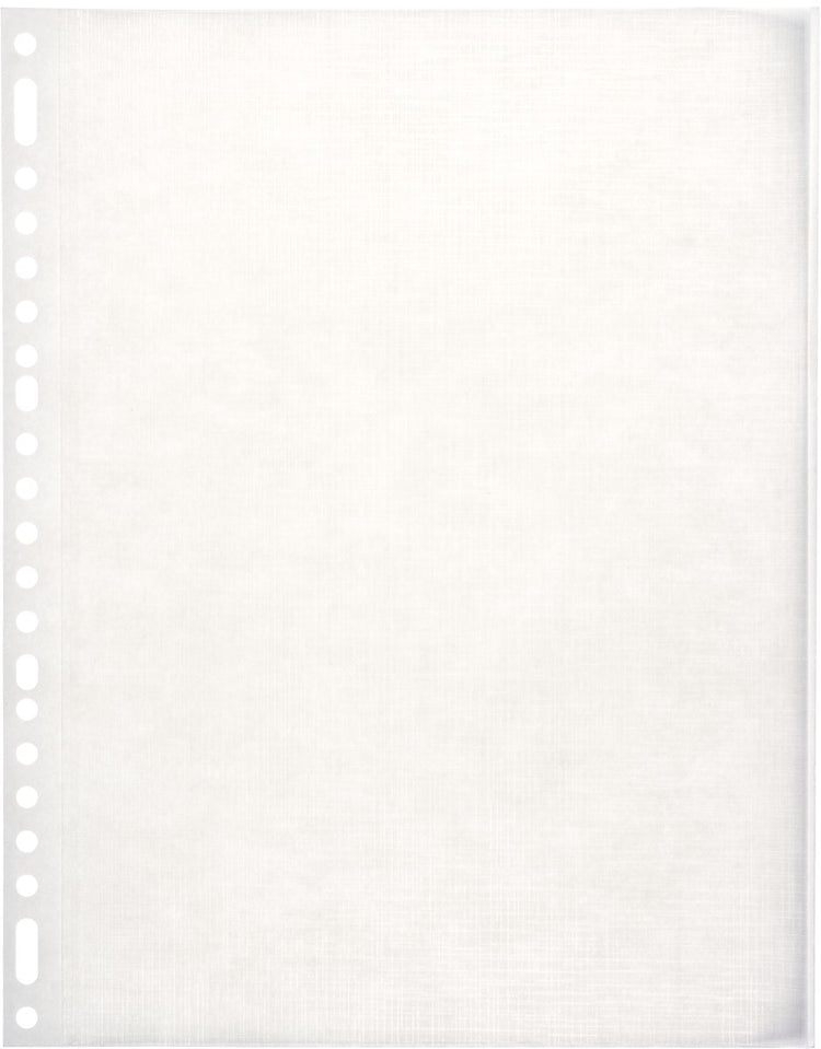 Multo fotobladen - formaat a4 23-rings - wit - met zuurvrij dekvel - krimp a 20 stuks - mu-3007360270