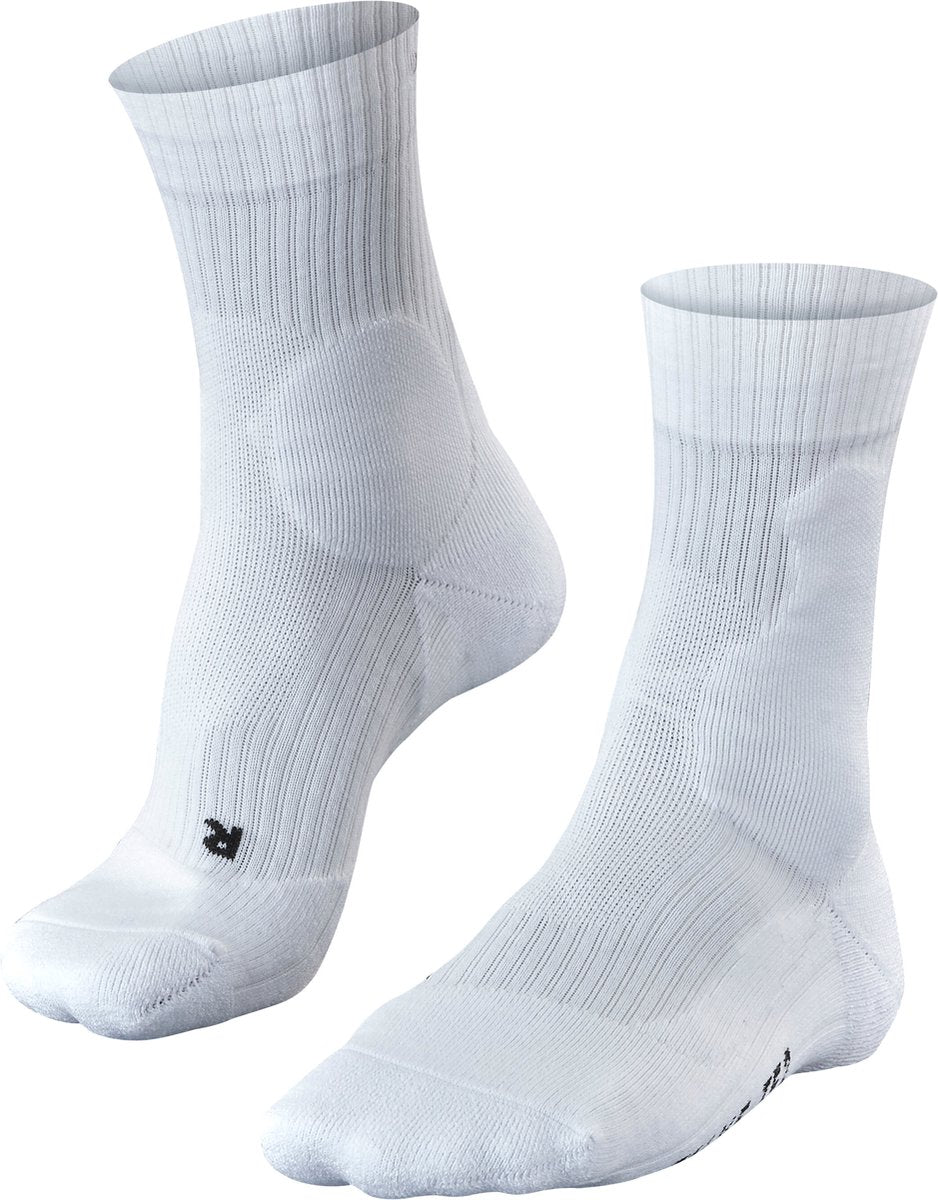 Falke te2 anti-blaar katoen functioneel materiaal tennissokken heren wit - maat 46-48