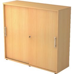 Bach schuifdeurkast hammerer 1753s re melamine 120x40x110cm beuken