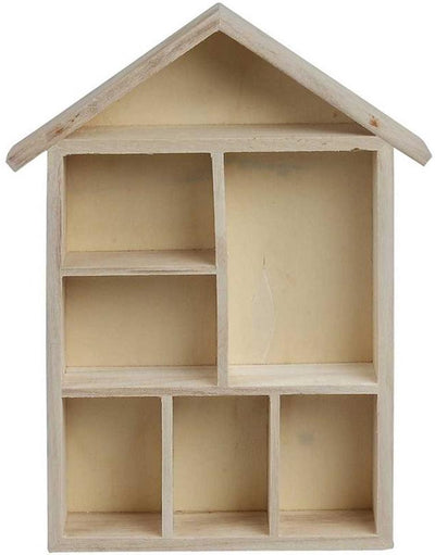 Creativ company cc houten letterhuis 30x22x3,5 cm