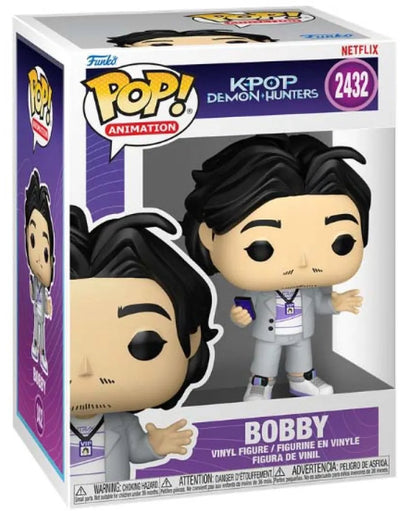 Funko pop animation: kpop demon hunters- bobby