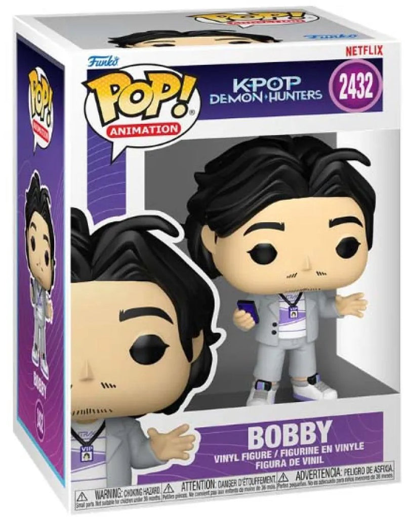 Funko pop animation: kpop demon hunters- bobby