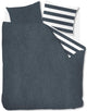 Riviera maison lindy lines dekbedovertrek - eenpersoons - 140x200 220 - marineblauw