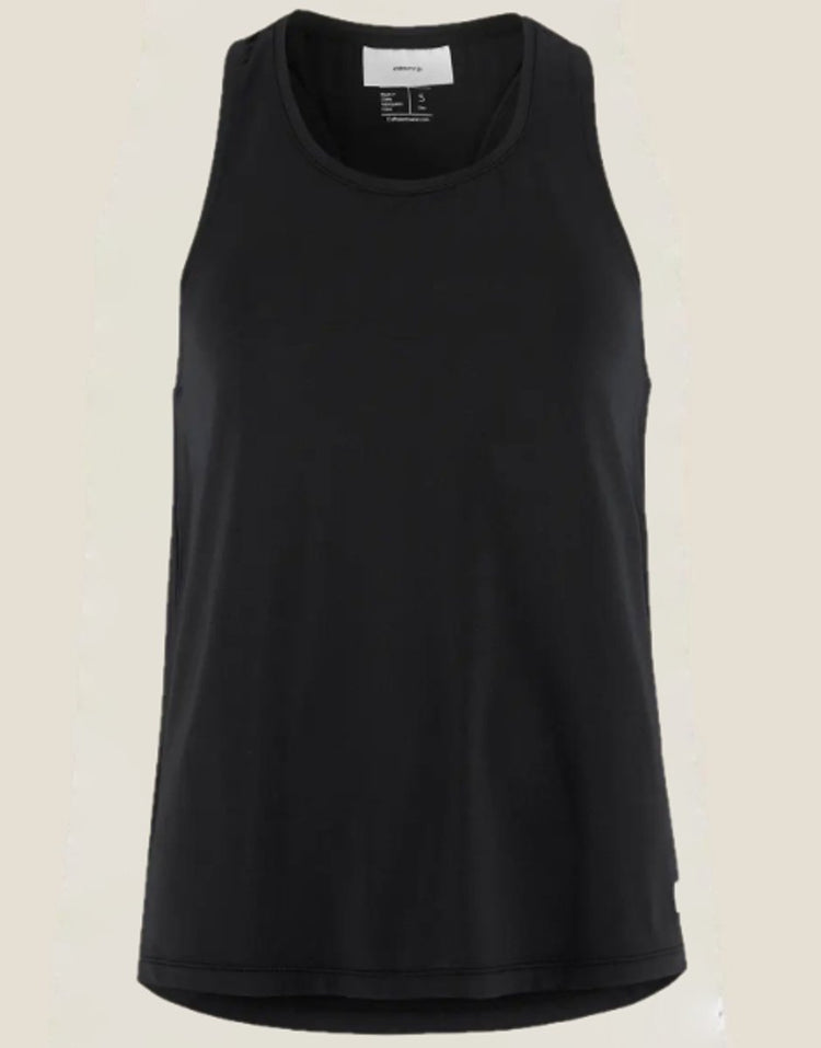 Craft® craft collective singlet w dames sportshirt - zwart
