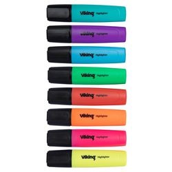 Tekstmarkers niceday hc1-5 assorti 8 stuks