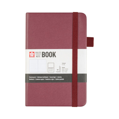 Sakura • notebook ruled 9x14cm mulberry