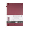 Sakura • notebook ruled 21x30cm mulberry