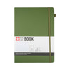 Sakura • notebook ruled 21x30cm pine needle