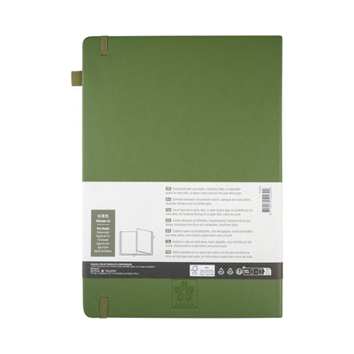 Sakura • notebook ruled 21x30cm pine needle