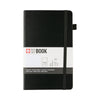 Sakura • notebook ruled 13x21cm black