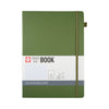 Sakura • notebook squared 21x30cm pine needle