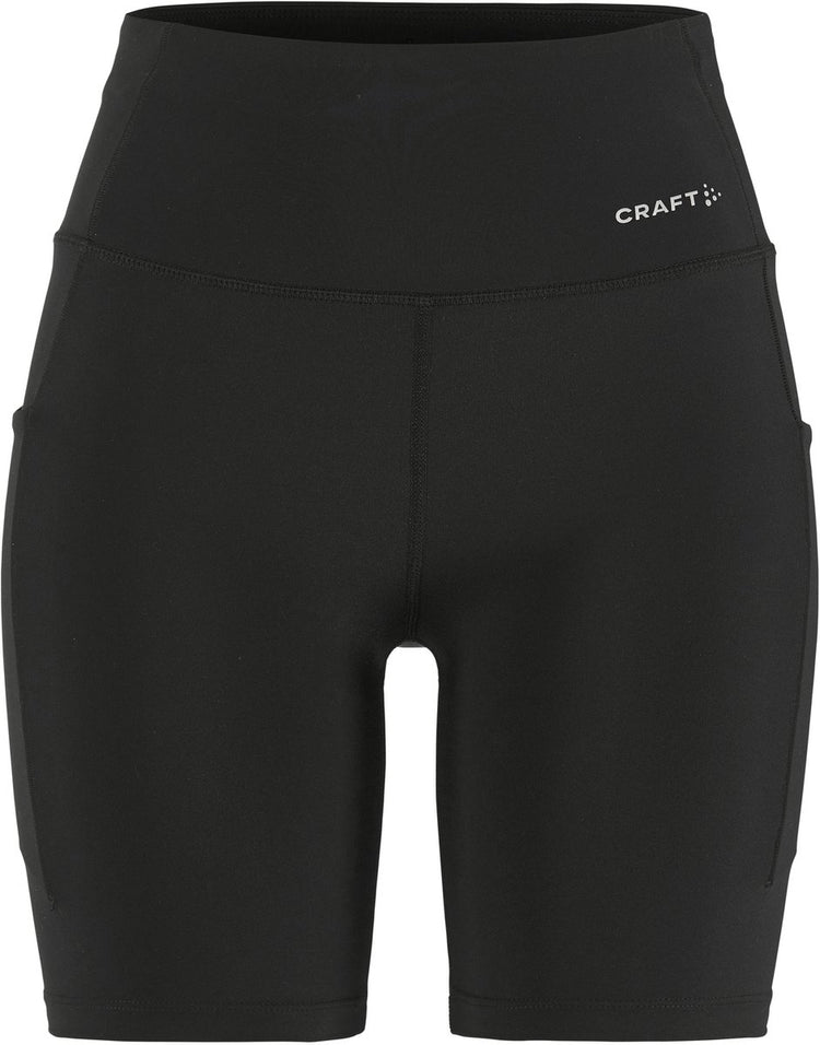 Craft essence short tights 3 w dames sportlegging - zwart