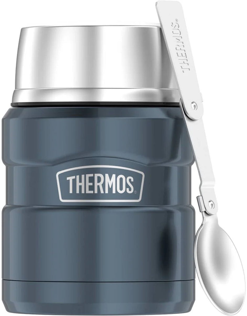 Thermos stainless king voedseldrager - ice grey polished - 470ml