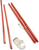 Serax - paola navone table nomade - eetstokjes + houder - rood wit - 2 stuks
