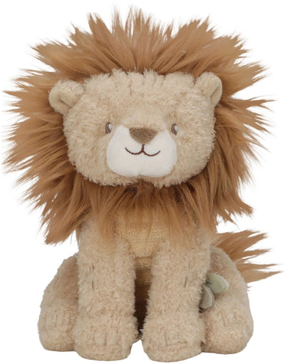 Little dutch safari friends knuffel leeuw - 17 cm