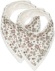 Jollein slab bandana retro flowers (2pack)