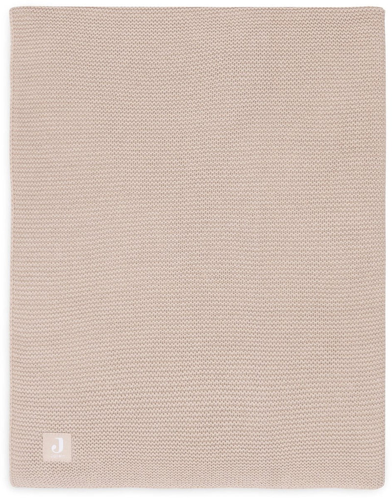 Jollein deken ledikant 100x150cm basic knit wild rose