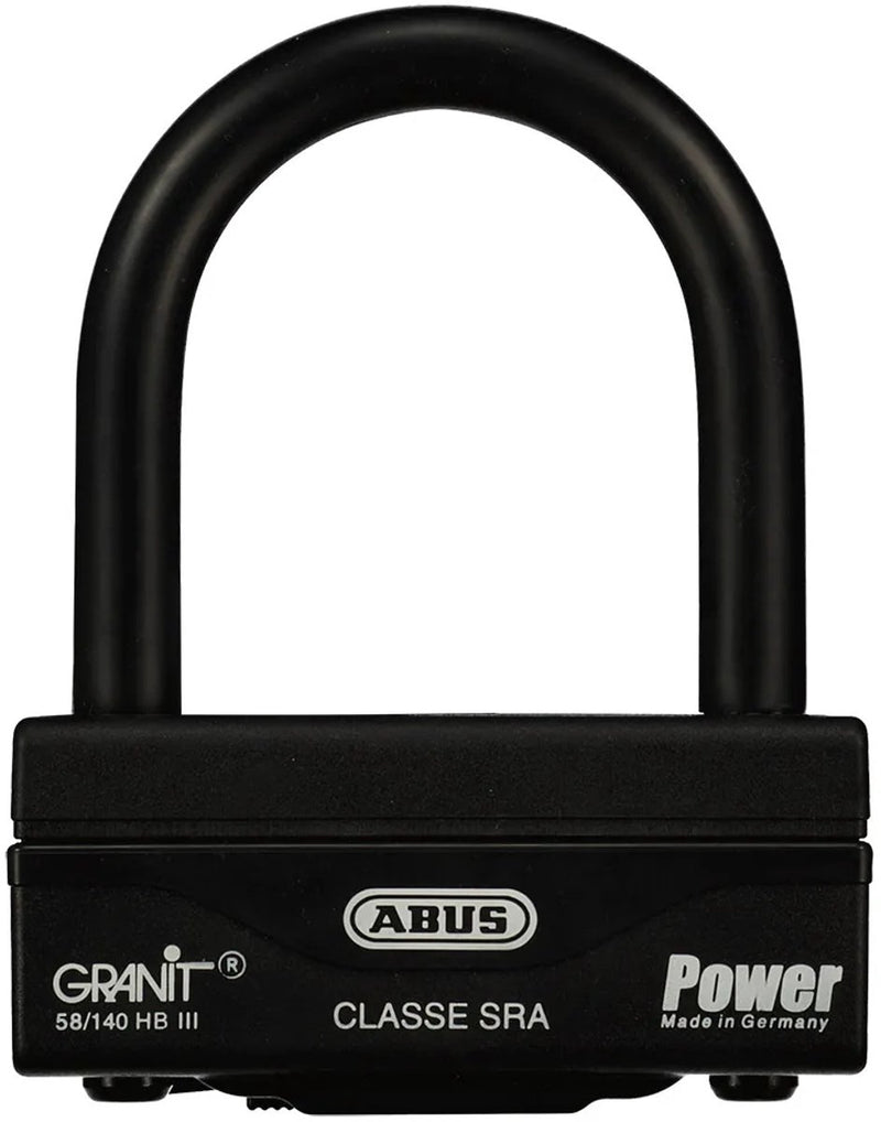 Abus granit power 58 140hbiii beugelslot zwart 10 cm
