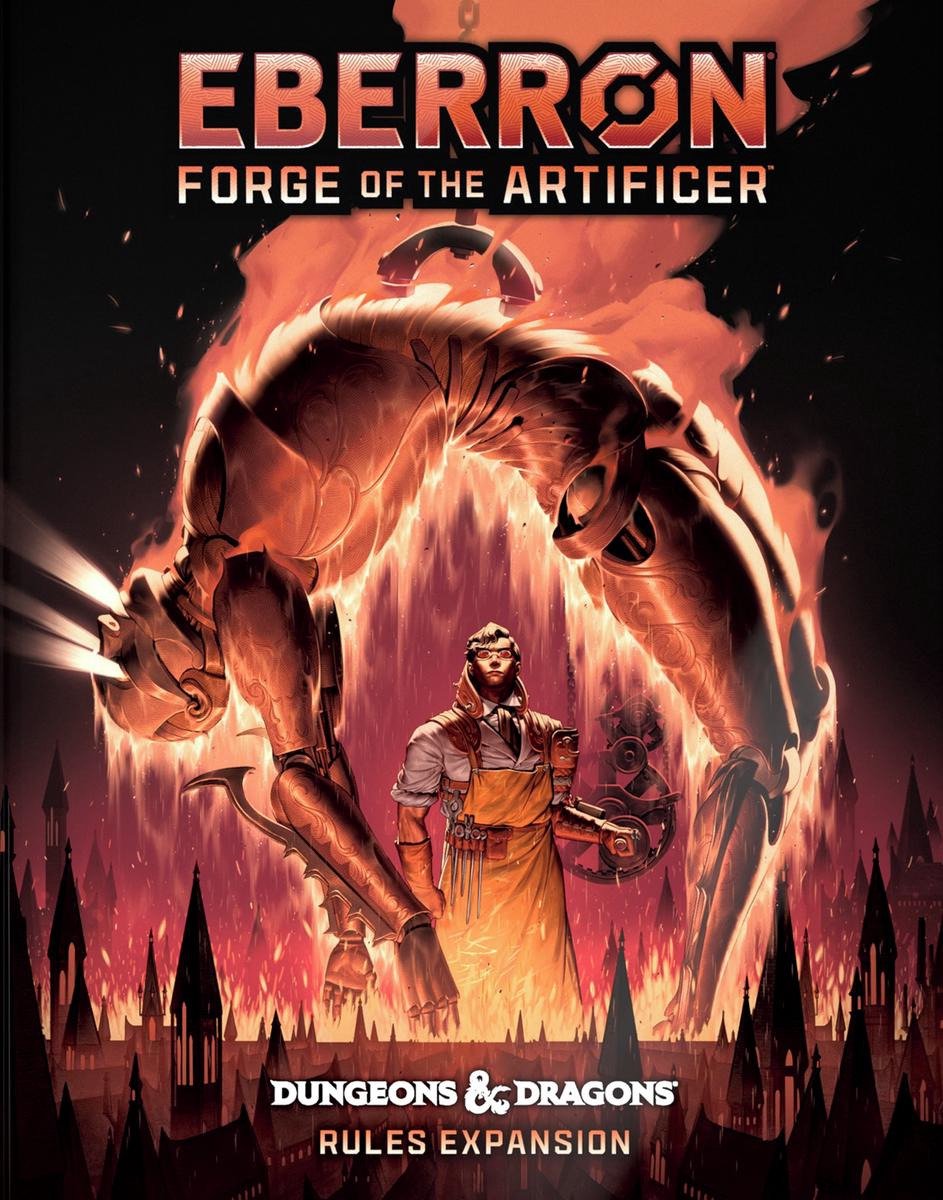 Wizards of the coast d d eberron: forge of the artificer alternate cover (en)
