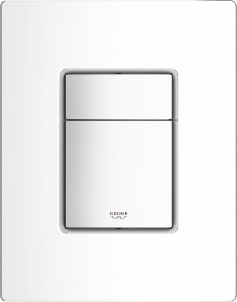 Grohe quickfixeven bedieningsplaat - wit