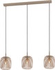 Eglo romazzina hanglamp - e27 - 90 cm - zandkleur