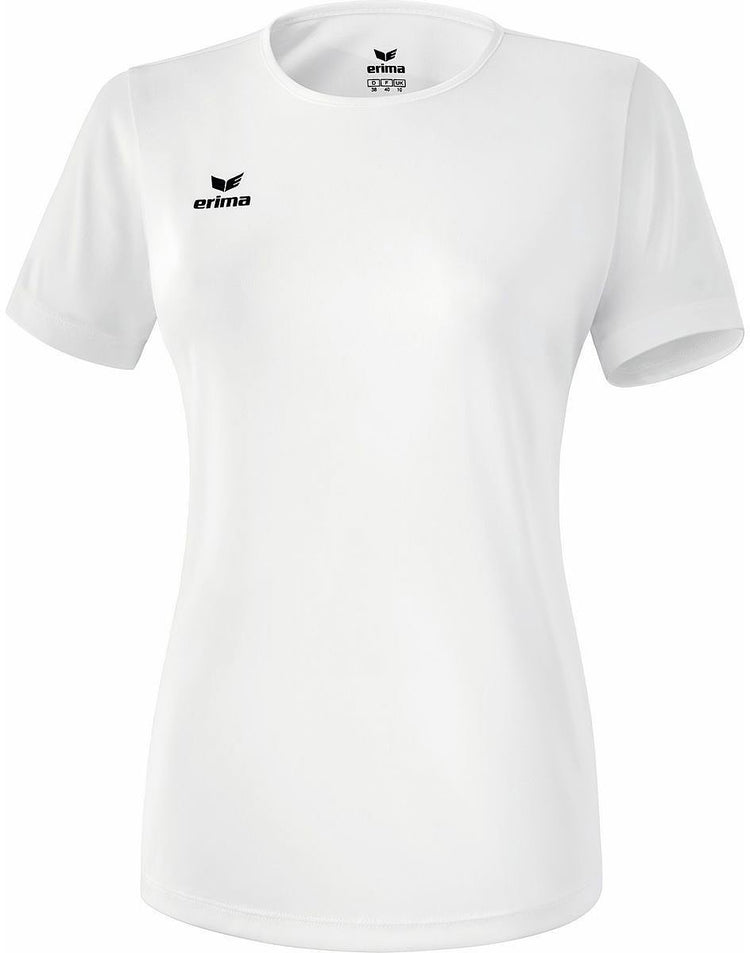 Erima teamsport functioneel t-shirt dames - new white | maat: 36