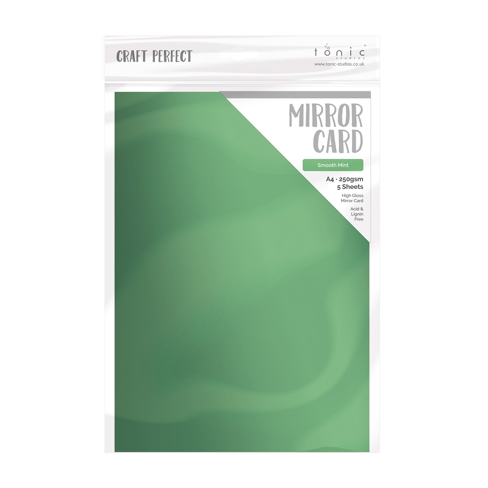 Craft perfect by tonic studios craft perfect • spiegel kaart smooth mint