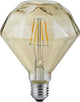 Trio diamant - lichtbronnen - amber - incl. 1x e27 4 w -