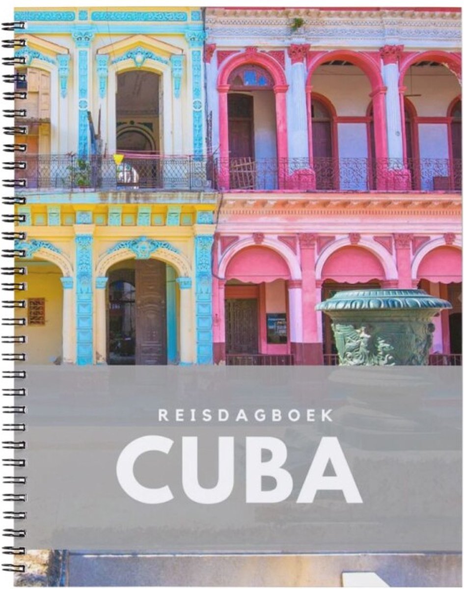 Merkloos sans marque reisdagboek cuba - schrijf je eigen reisboek cuba