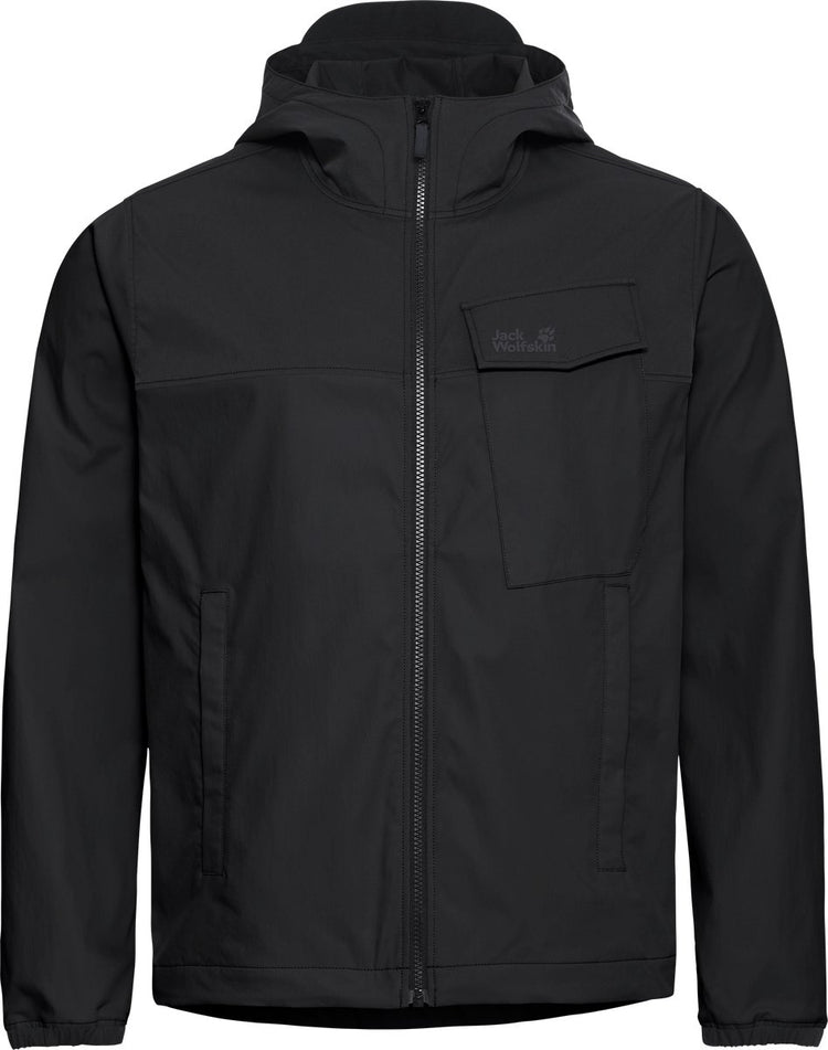 Jack wolfskin mahani jkt m heren outdoorjas-black