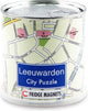 City puzzle leeuwarden - puzzel - magnetisch - 100 puzzelstukjes