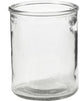 Creativ company glazen waxinelicht 9,8 cm, 6 stuks