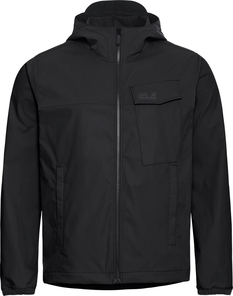 Jack wolfskin mahani jkt m heren outdoorjas-black