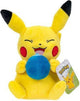 Jazwares pokémon plush figure pikachu with oran berry accy 20 cm