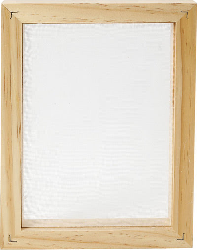 Creativ company https: www.cchobby.nl papiermal-met-enkel-frame-a5-afm-23x17x2cm-cm-20-mesh-1-stuk
