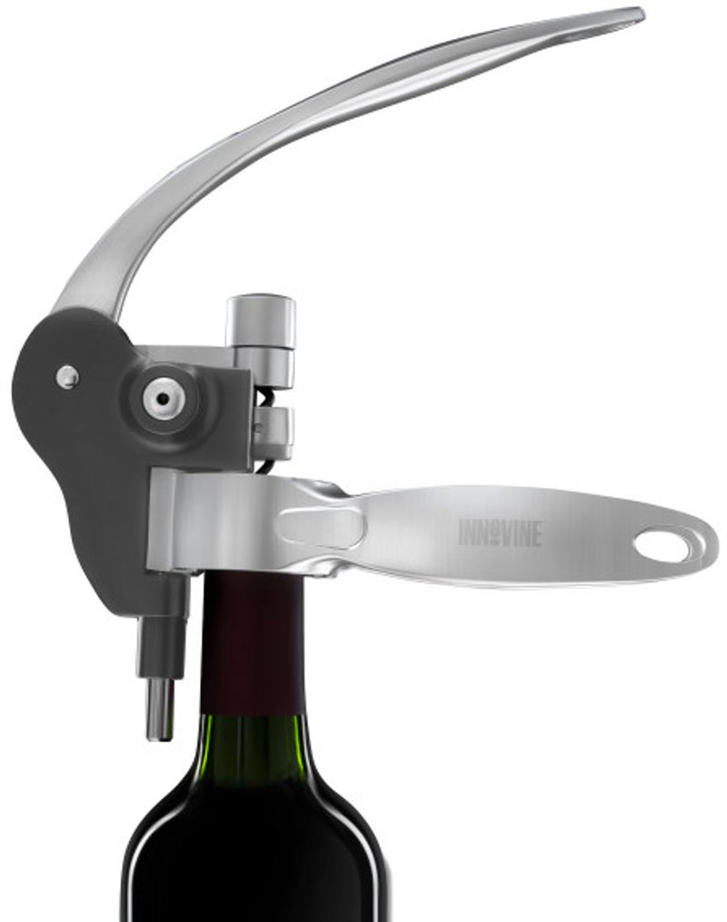 Innovine ™ horizontal lever kurkentrekker - met hefboom