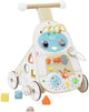 Classic world houten baby loopwagen - educatief speelgoed multicolor.