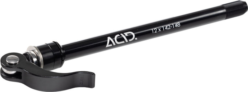 Acid thru axle for bicycle trailer
