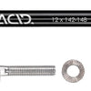 Acid thru axle for bicycle trailer