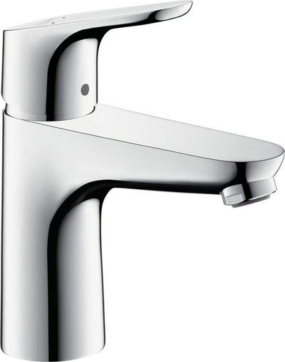 Hansgrohe focus - wastafelmengkraan - ééngreeps bediening - zonder waste - 100mm - chroom
