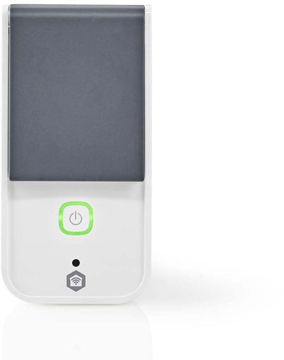 Nedis smartlife slimme stekker - wi-fi - ip44 - energiemeter - 3680 w - randaarde stekker type f (cee 7 7) - -30 - 40 °c - android ios - grijs wit - 1 stuks