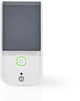 Nedis smartlife slimme stekker - wi-fi - ip44 - energiemeter - 3680 w - randaarde stekker type f (cee 7 7) - -30 - 40 °c - android ios - grijs wit - 1 stuks