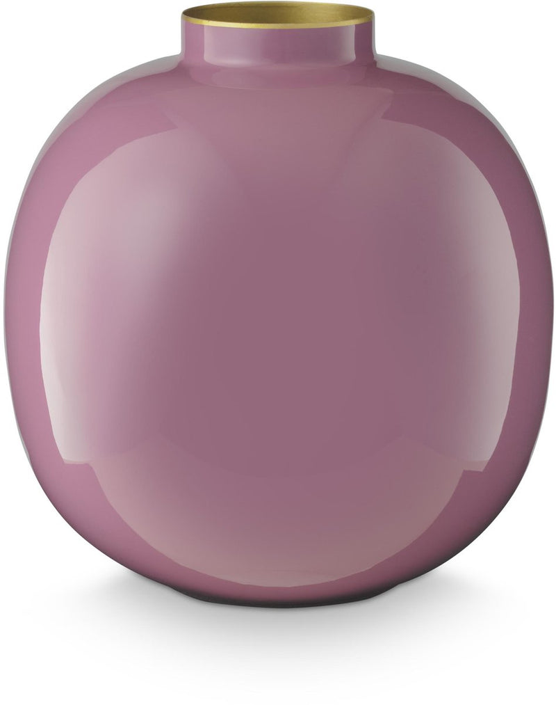 Pip studio - vaas - violet - ijzer - 23x23cm