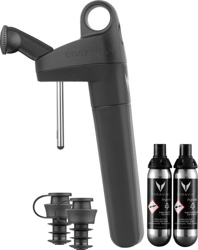Coravin pivot+ wijnbewaarsysteem - zwart
