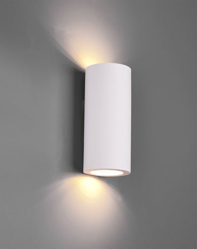 Trio zazou - wandlamp - wit - excl. 2x gu10 4,9 w -