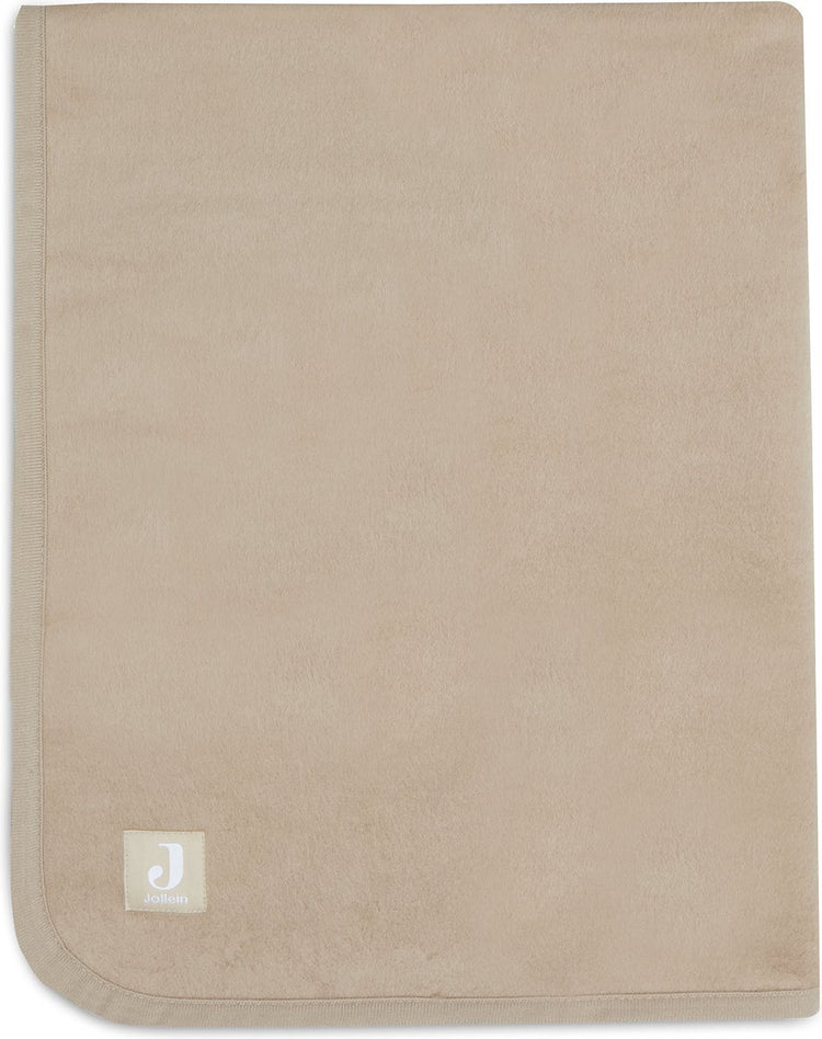 Jollein baby deken ledikant 100x150cm - biscuit