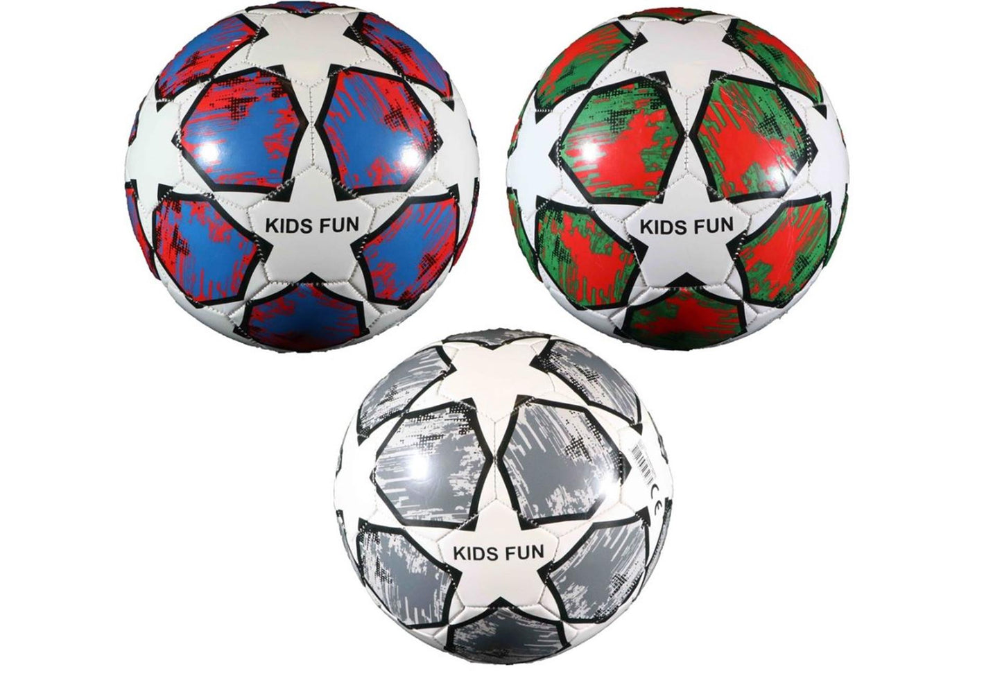 Voetbal met ster maat 5 ø23cm