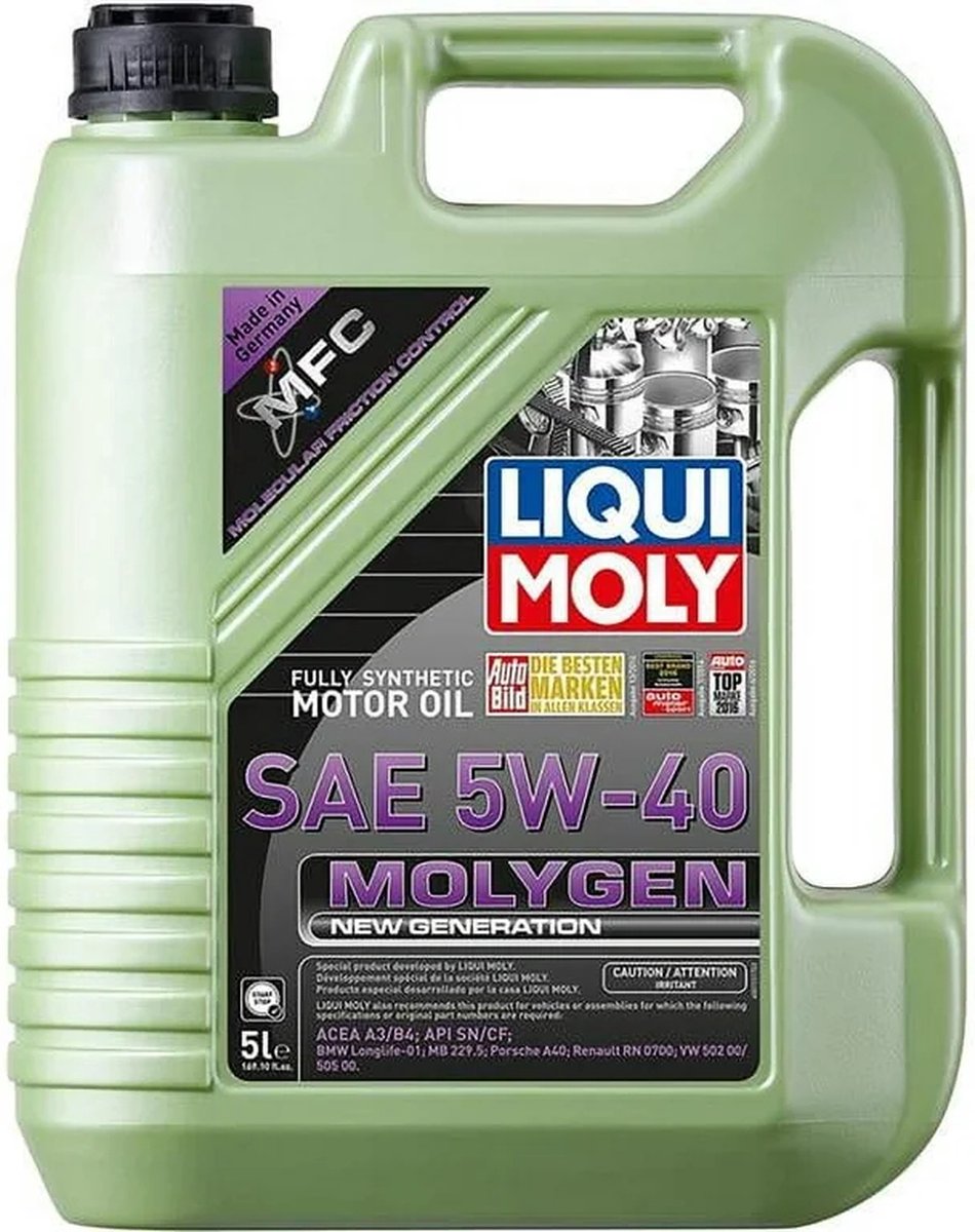 Liqui moly molygen new generation 5w-40 5 liter