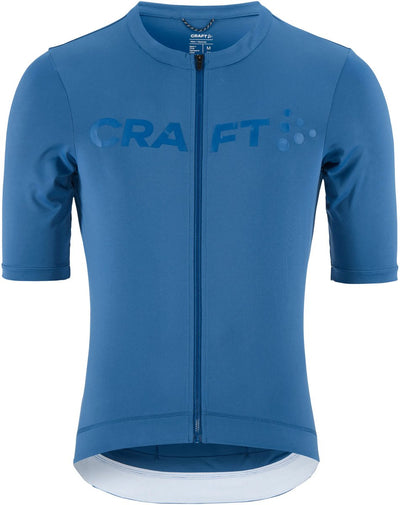 Craft endur logo jersey m heren fietsshirt - water m