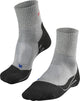Falke tk2 cool short anti-blaar dik lyocell functioneel materiaal wandelsokken heren grijs - maat 39-41